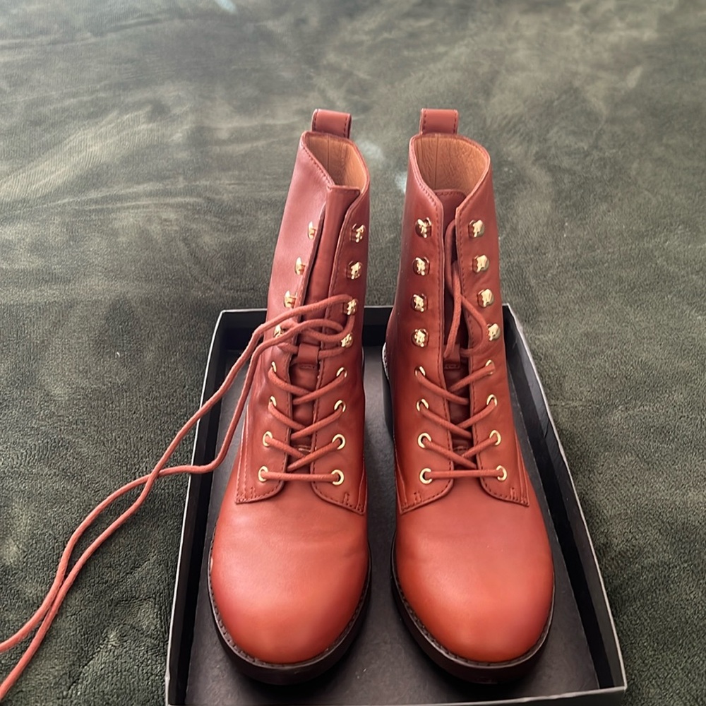 The Patti Lace Boots Madewell Size 5.5